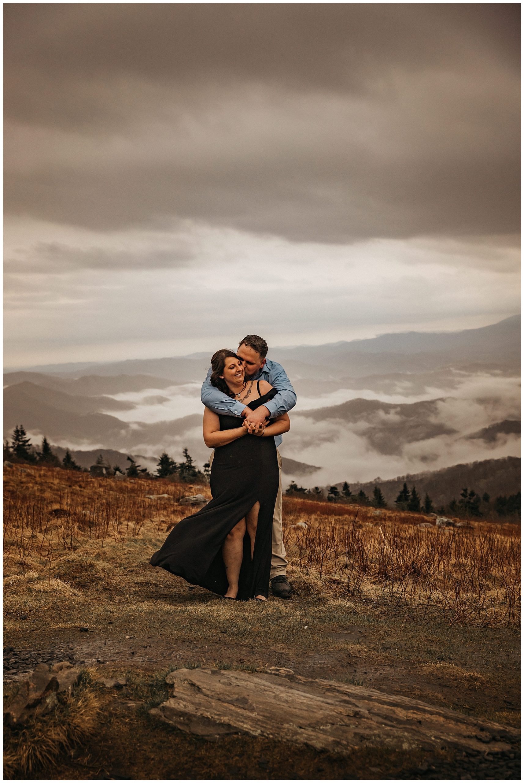 Katlyn & Coty's Roan Mountain Engagement Session March '21