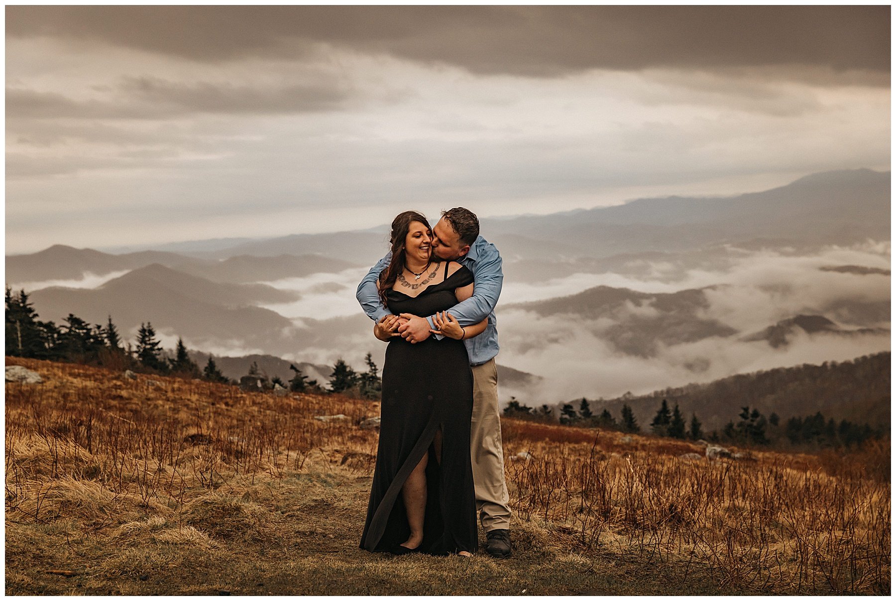 Katlyn & Coty's Roan Mountain Engagement Session March '21