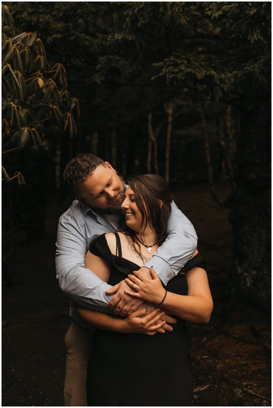 Adventure Roan Mountain Engagement Session Photography