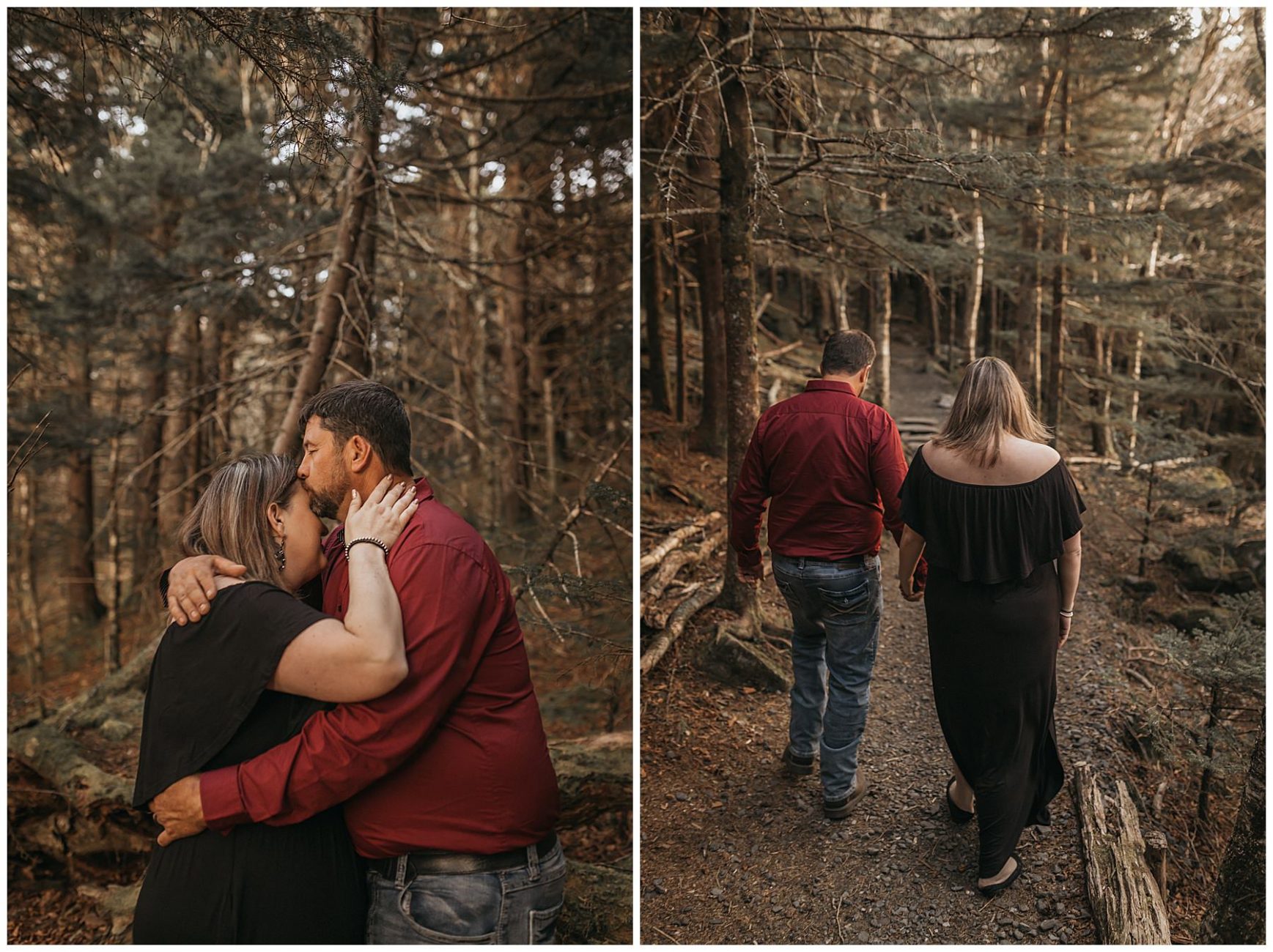 Adventure Engagement Session Photography Roan Mountain