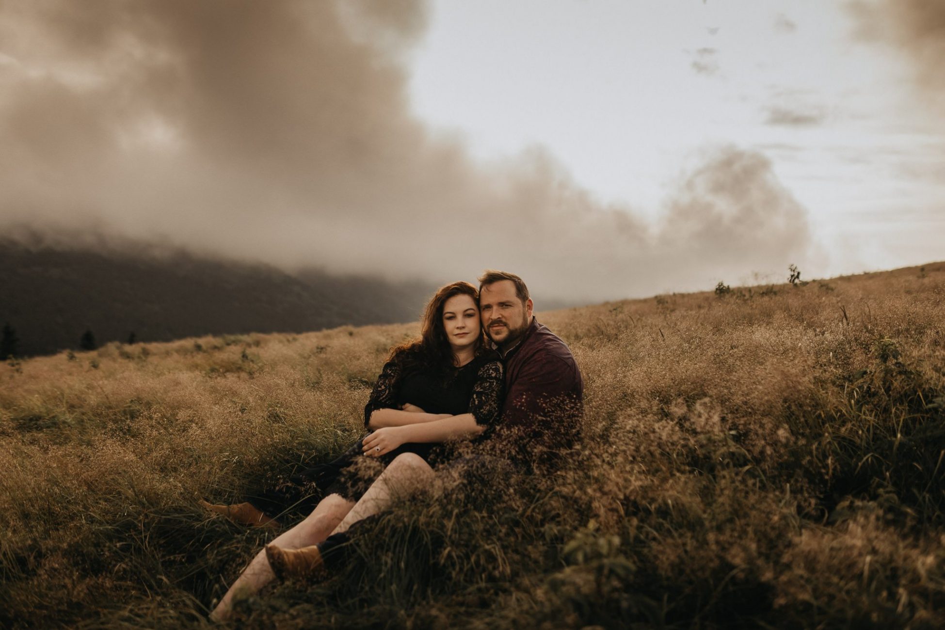 Adventure Roan Mountain Engagement Session Photography