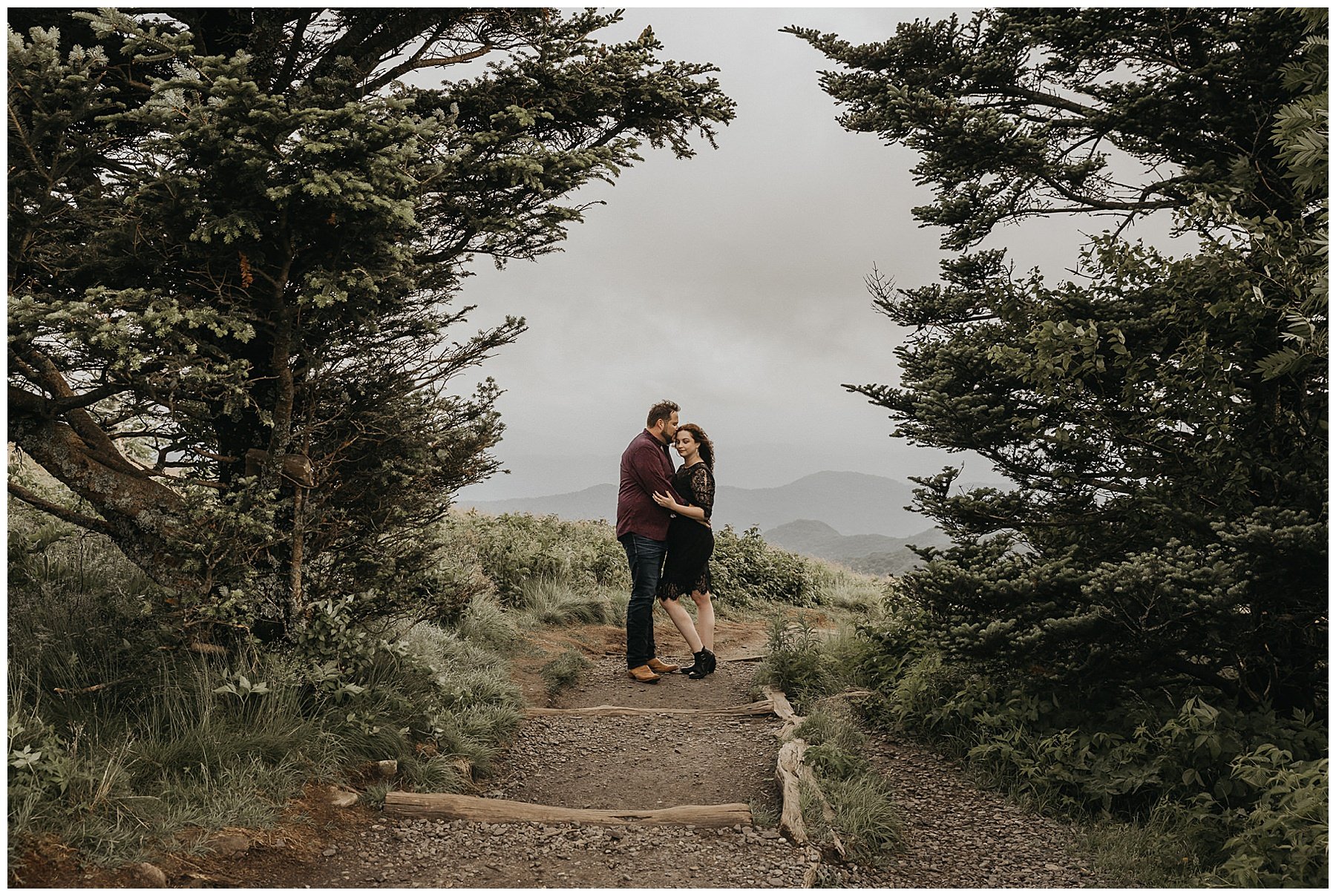 Adventure Roan Mountain Engagement Session Photography