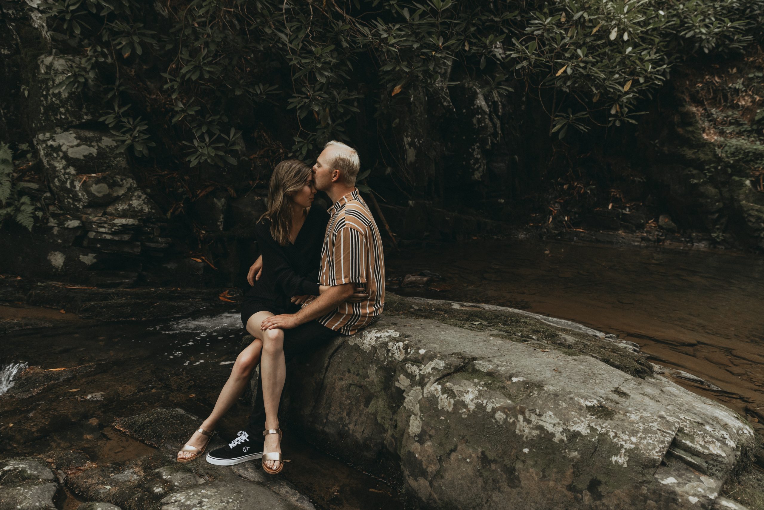Taylor & Hayden Engagement Session at The Camp at Buffalo Mountain TN