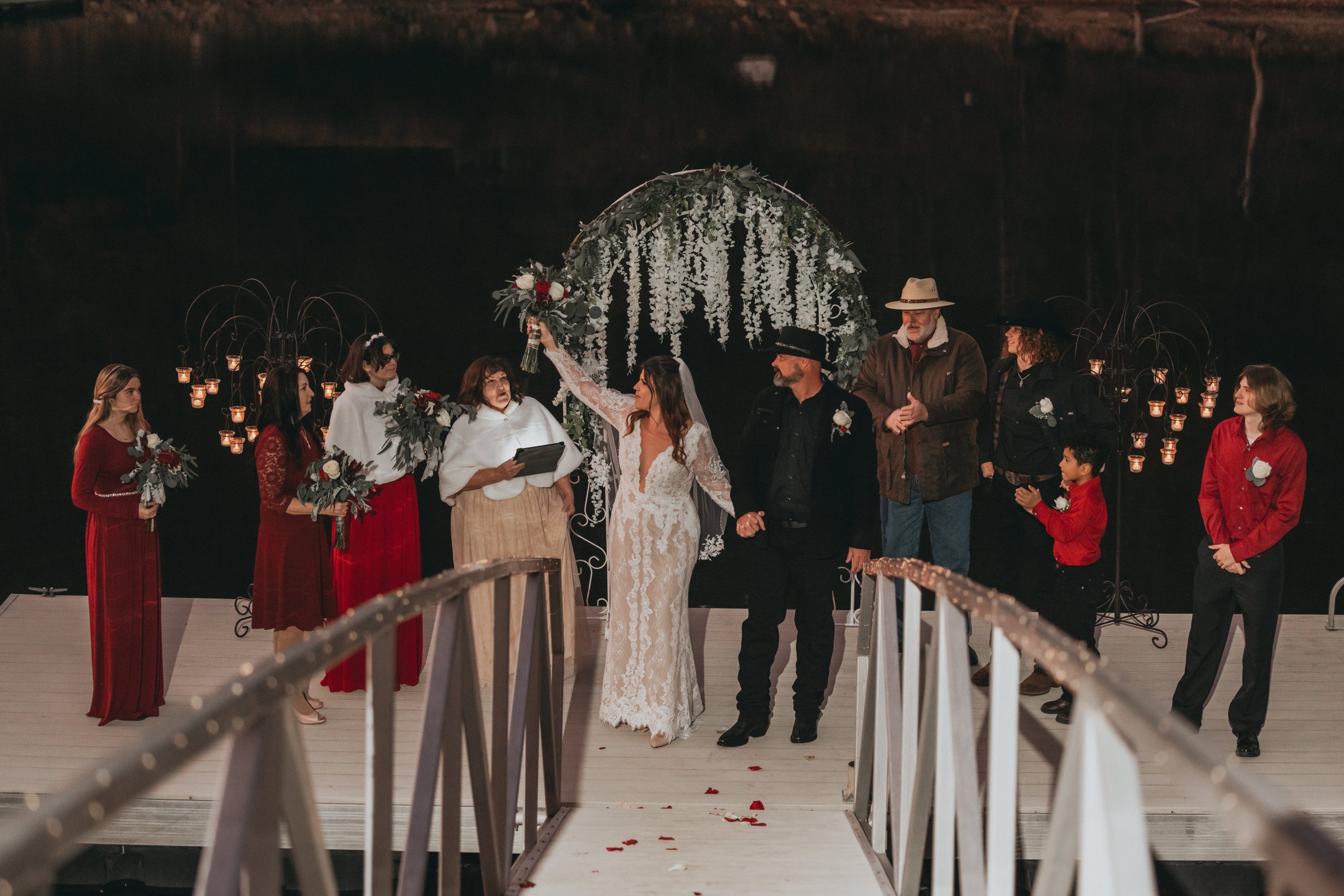 Intimate Wedding at Watauga Lake TN