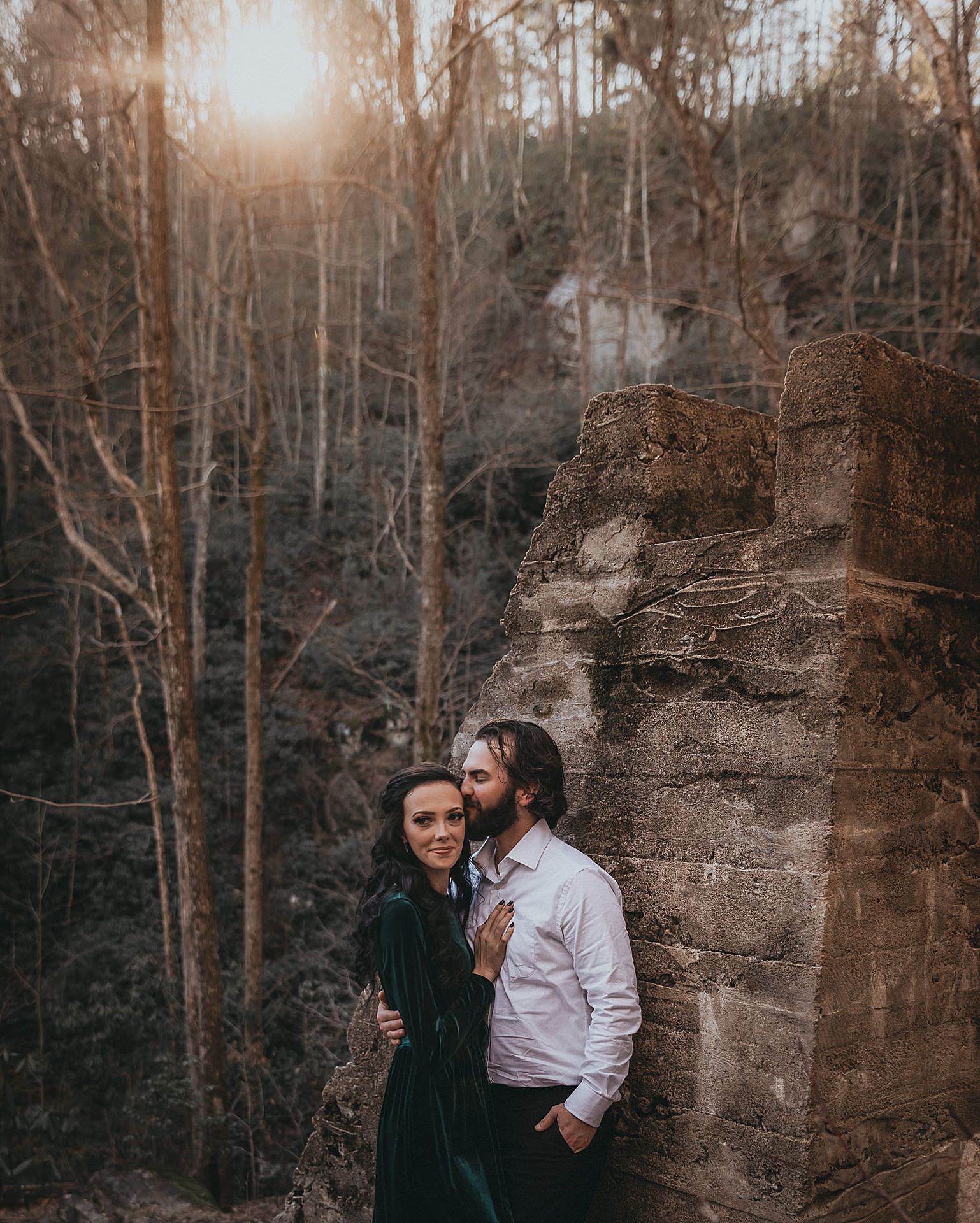 Engagement Session at Tom Creek Falls