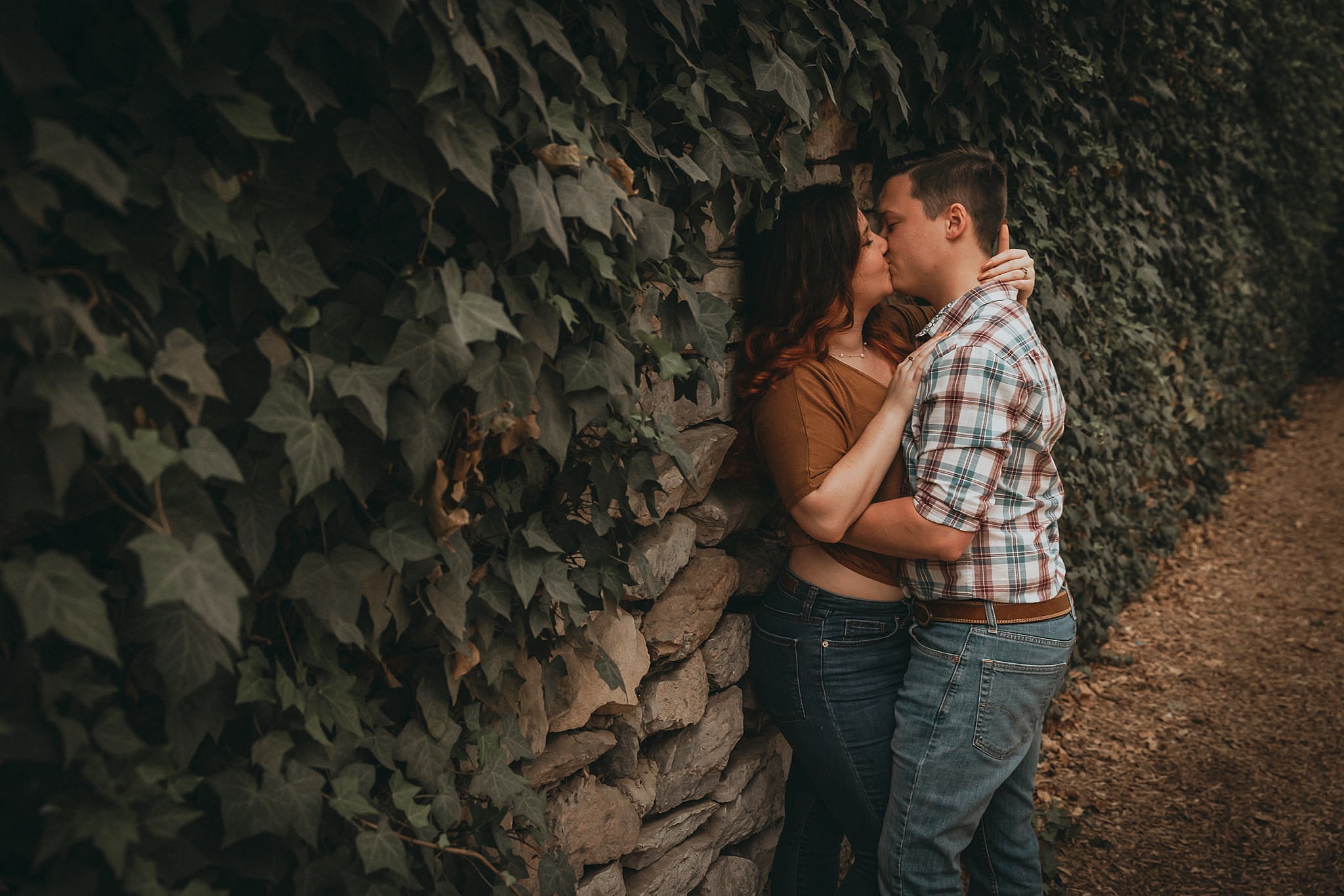 Knoxville Botanical Garden Adventure Engagement