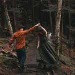 Intimate Engagement on Roan Mountain